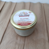 rillettes 195G boucherie charcuterie traiteur la toque fermiere saint leger sous beuvray