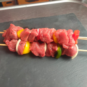 brochette boeuf nature boucherie charcuterie traiteur la toque fermiere saint leger sous beuvray